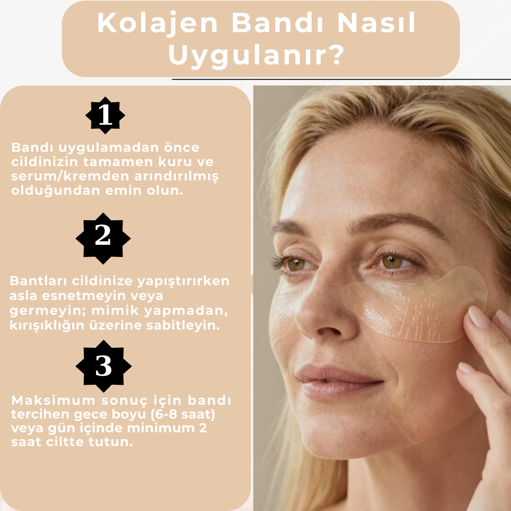 KIRIŞIKLIK GİDERİCİ KOLAJEN BANT